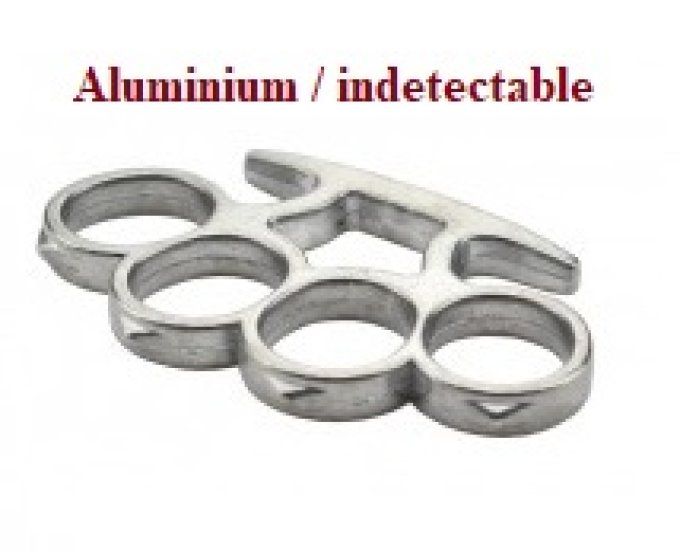 Poing Américain power pointe en Aluminium