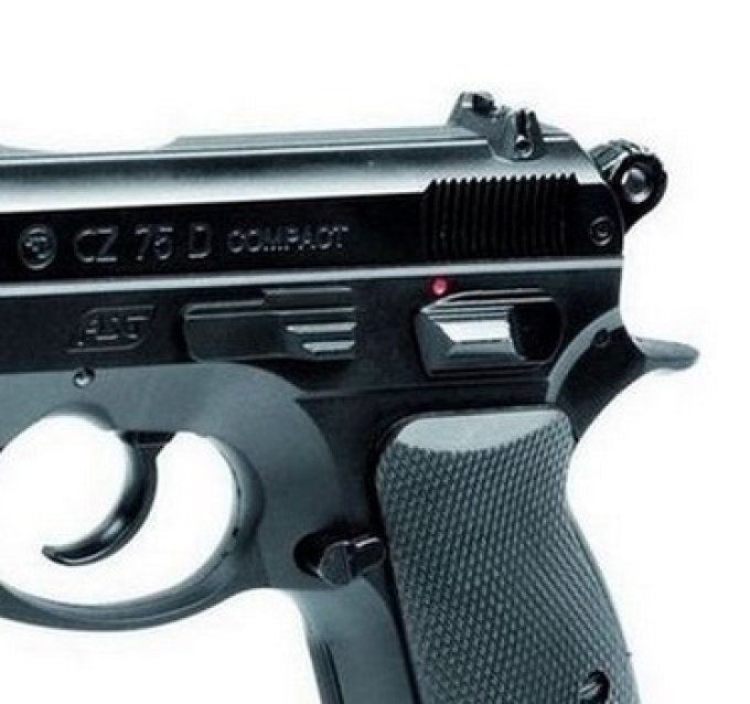 Pistolet GNB  CZ 75D Compact noir  ASG - Co2  Billes Acier Cal 4.5