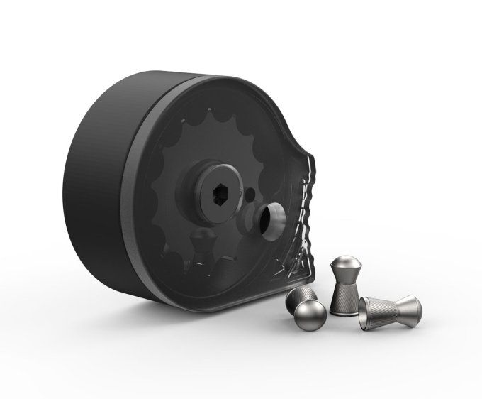 Chargeur pour carabine PCP Aselkon - cal 4.5