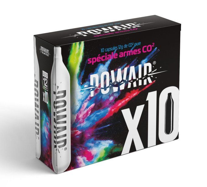 Capsule Co2  12 gr Powair  X 10