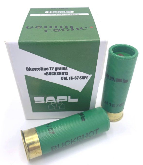 Chevrotine de defense SAPL  Cal. 16/67 