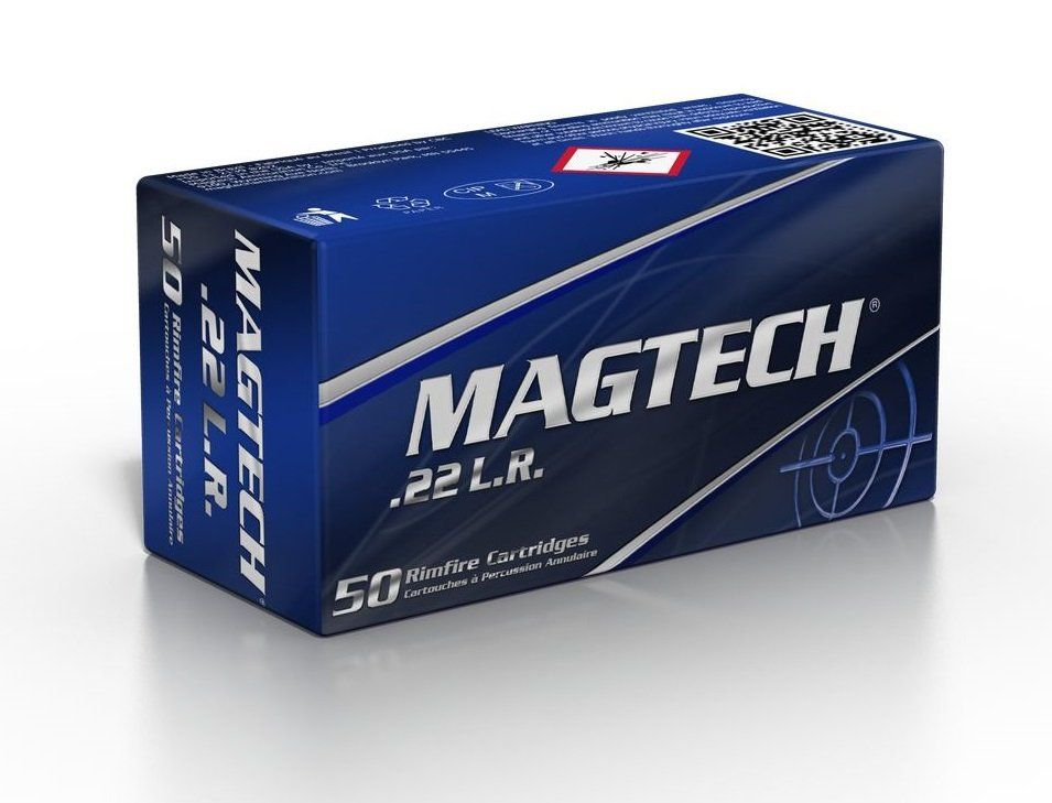 Cartouches  22LR  Subsoniques  Magtech – x 50