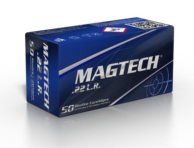 Cartouches  22LR  Subsoniques  Magtech – x 50