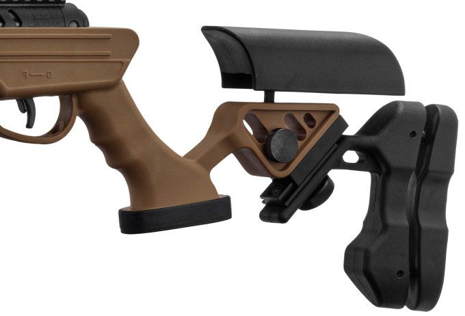 Carabine Break Barrel QUANTICO Coyotte 19.9 Joules + Lunette 4 x 32 - Cal 4.5 mm