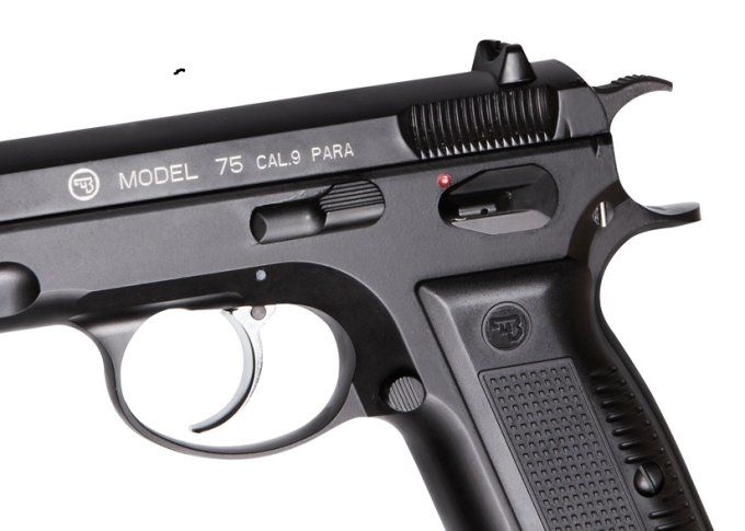 Pistolet CZ 75 Full Métal  ASG - Co2  Billes Acier Cal 4.5