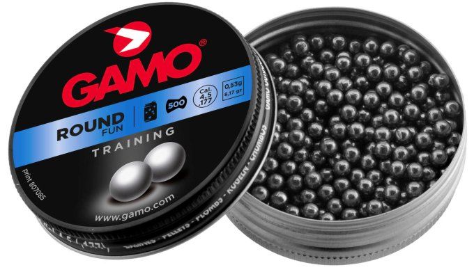 Plombs Gamo Rond Fun - Cal 4.5 mm  Boite de 500