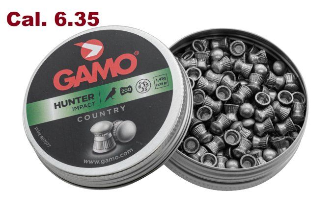 Plombs Hunter tête ronde - Cal 6.35 mm  X 200