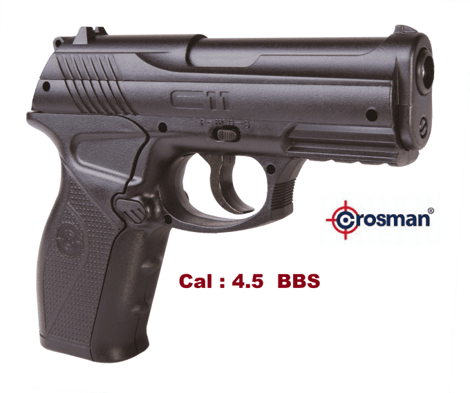 Pistolet C11  Crosman - Co2  Cal 4.5  Billes acier