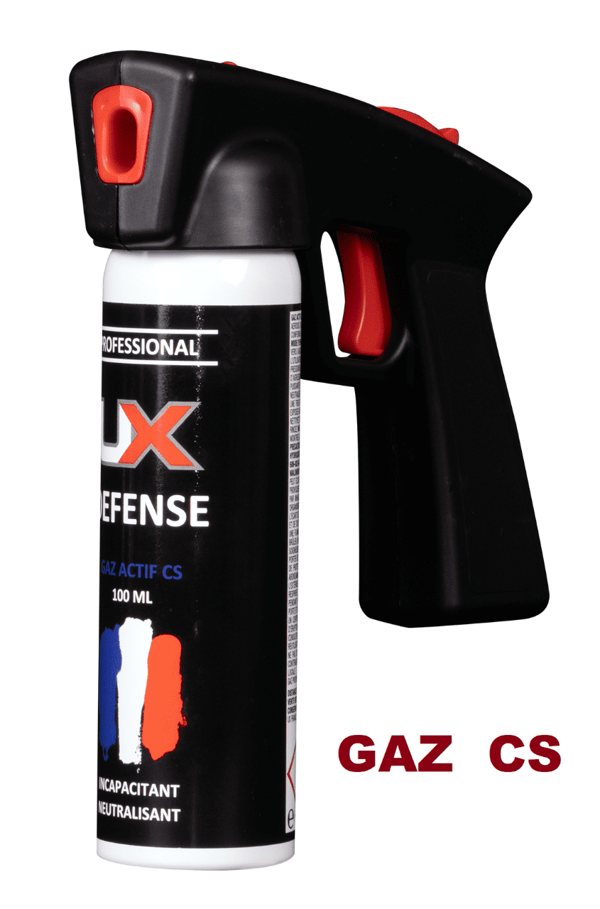 Bombe Anti-Agression Performance PRO 100 ML GAZ CS - Poignée NG