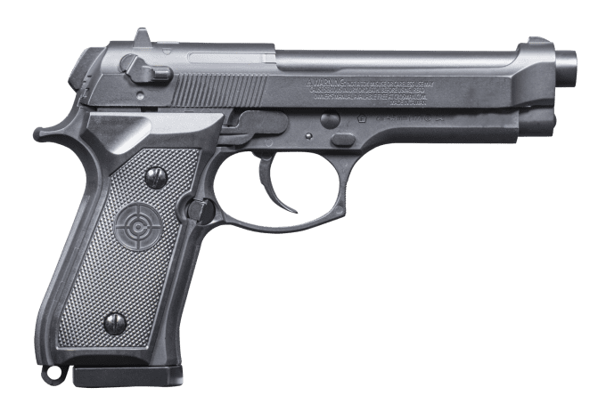 Pistolet PDM9B  Crosman - Co2  Cal 4.5  Billes acier & Plombs