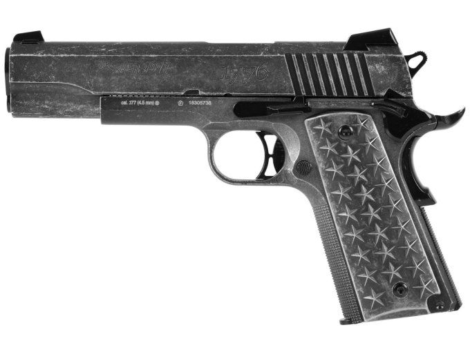 Pistolet  Sig Sauer – 1911 We The People  / Cal 4.5  Billes Acier  et Co2