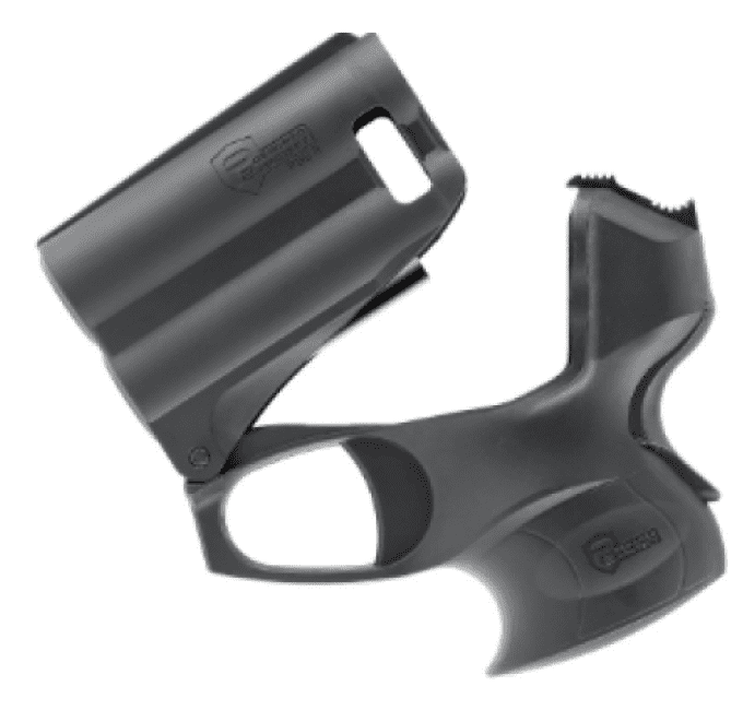 Pistolet PGS II  Kit Black P2P avec Lampe 200 lumens intergrée et Bombe au poivre 11 ml
