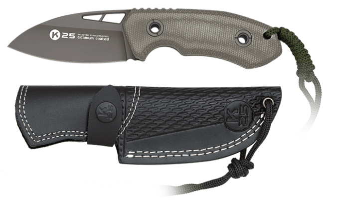 Couteau Mikarta  K25 lame de 8.00