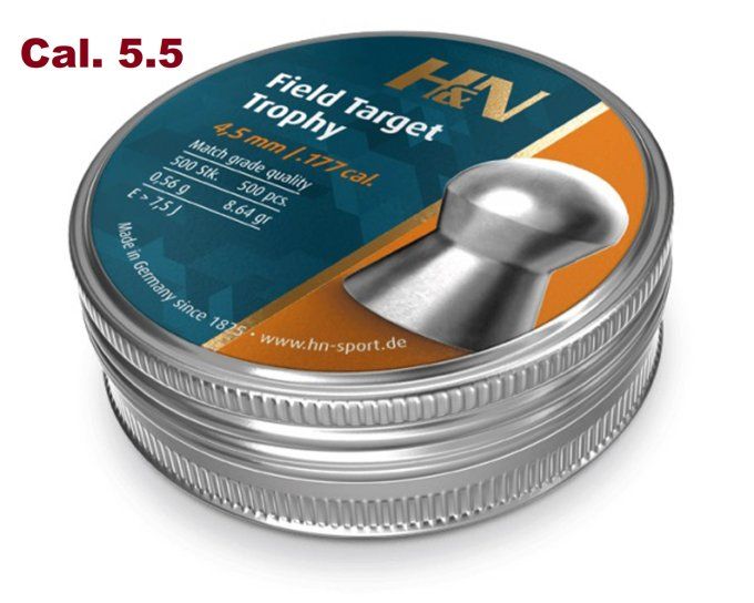 Plombs H&N  Field Target Trophy – Cal. 5.5 mm  X 250