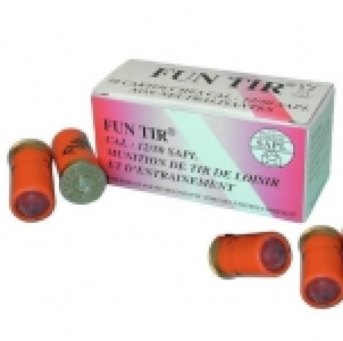 Cartouches Fun Tir x10 Cal. 12/50 pour GC27 ou GC54