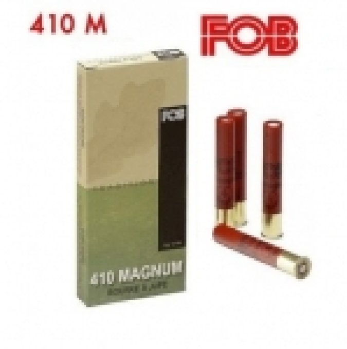 Cartouche FOB Tradition Cal. 410 Magnum N°6