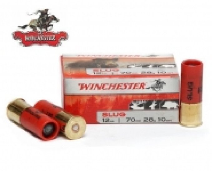 Balles SLUG Winchester Cal 12/70