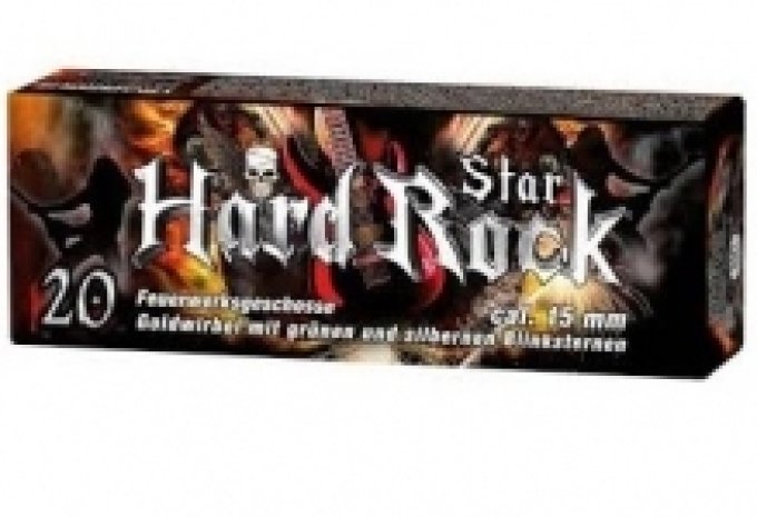 20 Fusées HARD ROCK Calibre 15 mm  pour Arme à Blanc