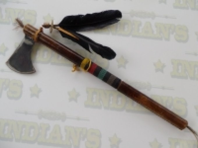 Tomahawk Amérindien recouvert de Rawhide de 51 cm