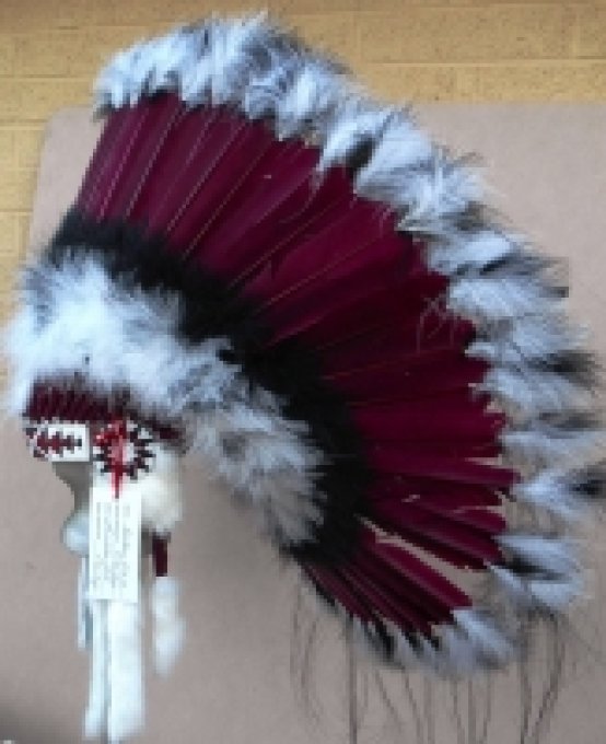 Coiffe indienne Navajo de 36 pouces Made in USA ( Mod.SACRED MESA )