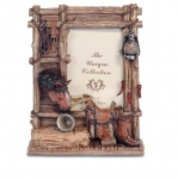 Cadre Photo western Cheval