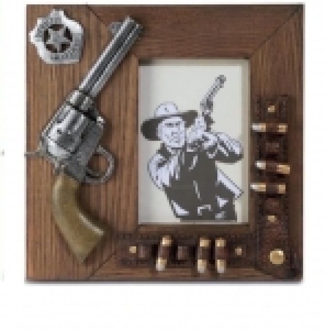 Cadre Photo Western (BOIS)