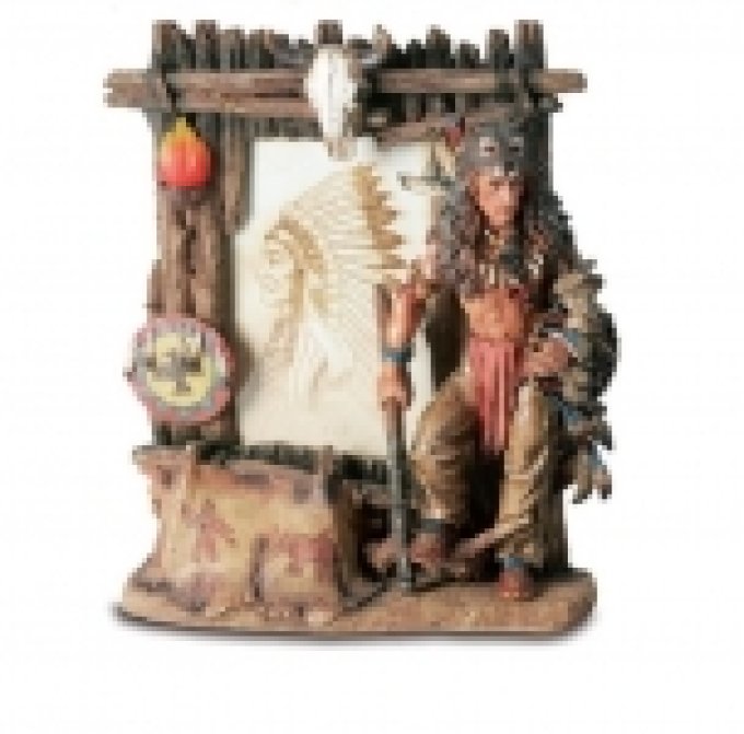 Cadre Photo Indien Fusil