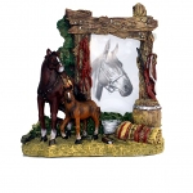 Cadre Photo Chevaux Far West