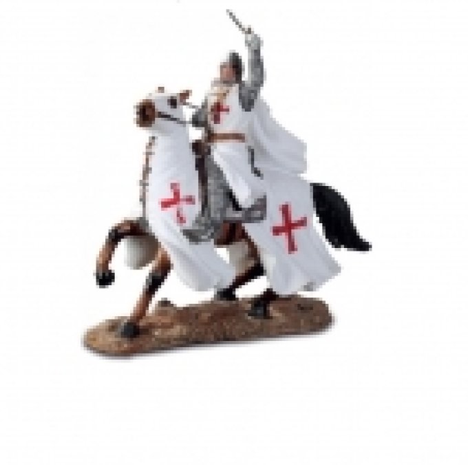 Statue TEMPLIER CHEVAL 22.5 cm