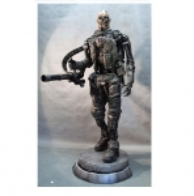 Statue de TERMINATOR T600  220 cm