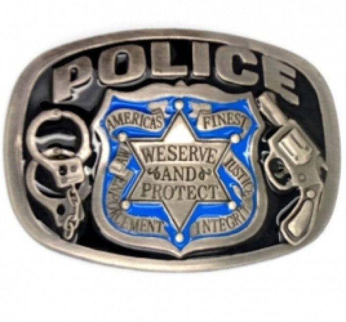 Boucle de Ceinture Police Modèle d'expo