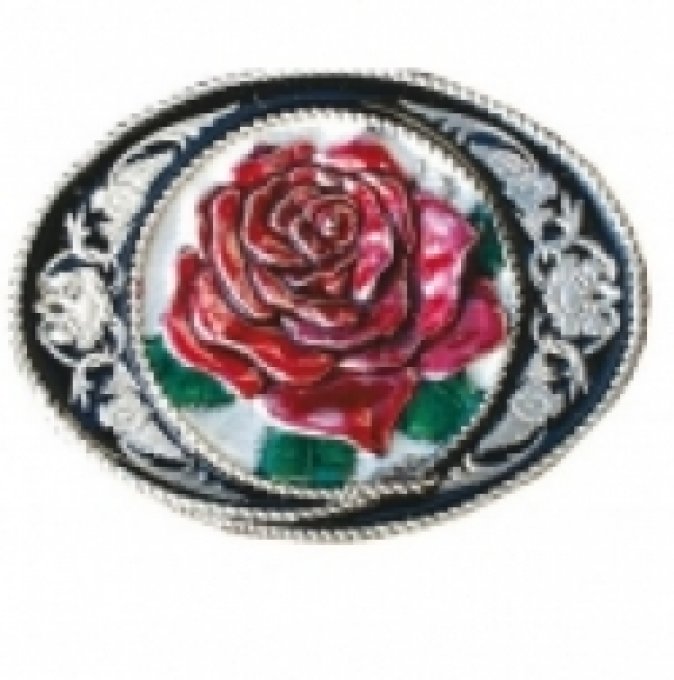 Boucle de Ceinture Rose