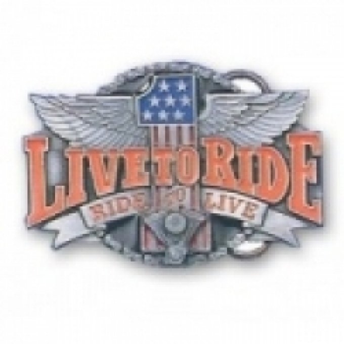 Boucle de Ceinture Live to Ride