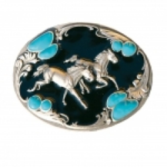 Boucle de Ceinture Chevaux