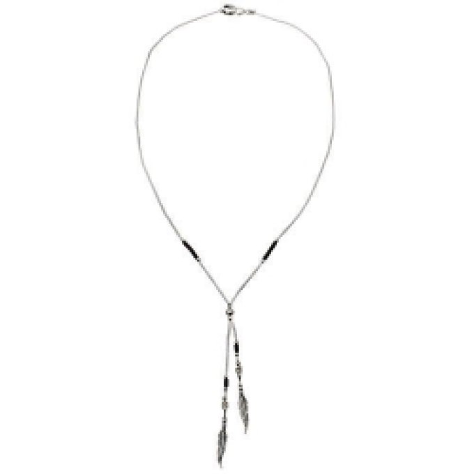 Collier Plumes Onyx