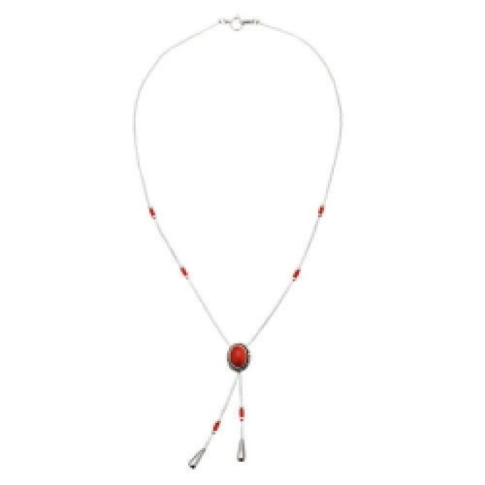 Collier Gouttes d’eau Corail