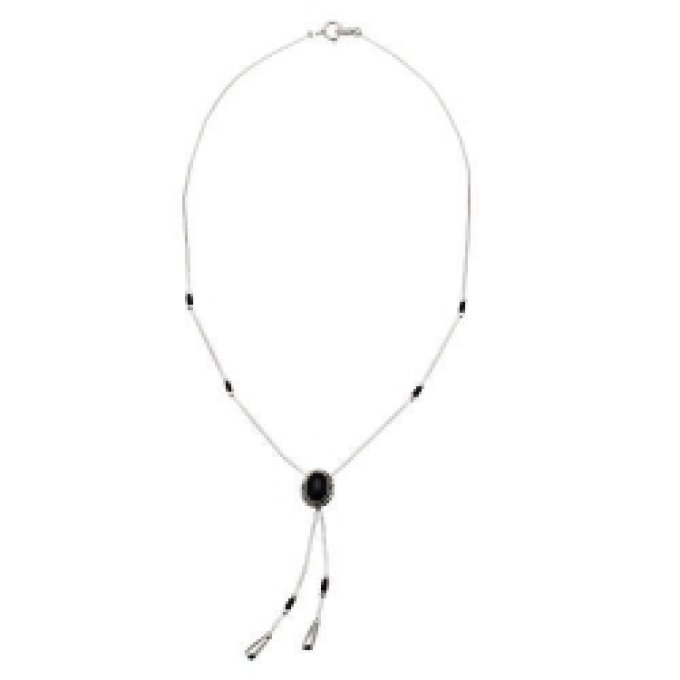Collier Gouttes d’eau Onyx