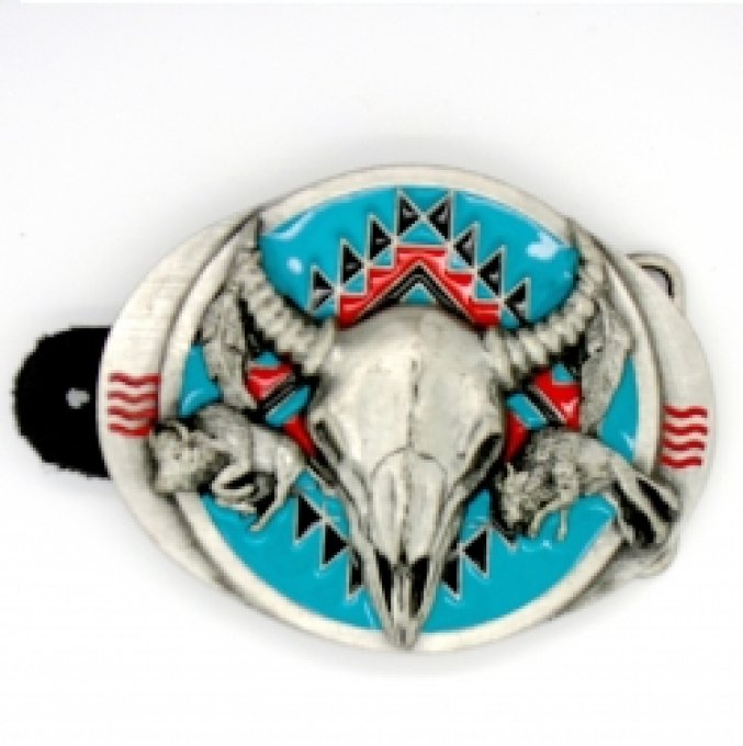 Boucle de Ceinture Vache Modèle d'expo