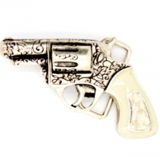 Boucle de Ceinture Revolver Modèle d'expo