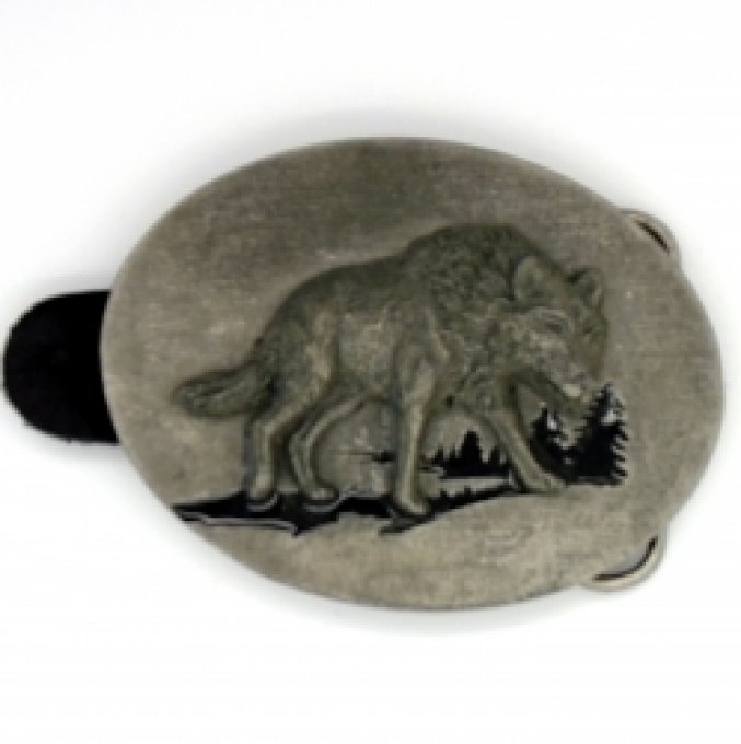 Boucle de Ceinture Loup Modèle d'expo