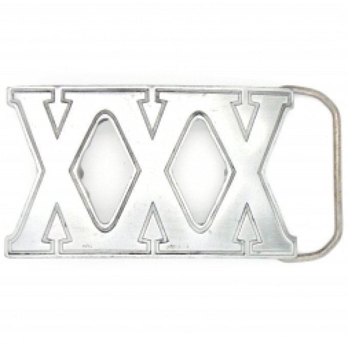 Boucle de Ceinture XXX Modèle d'expo