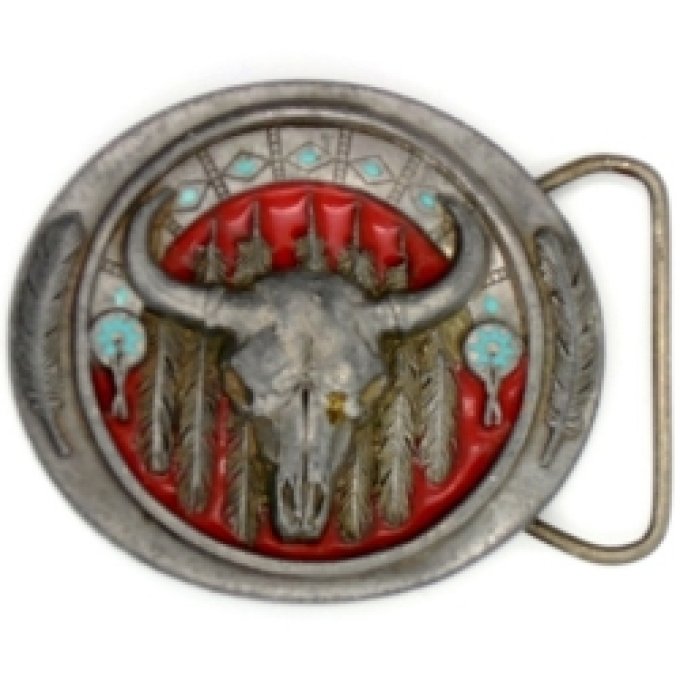 Boucle de Ceinture Vache Modèle d'expo