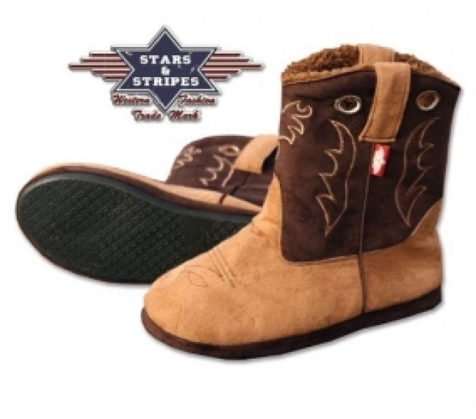 Bottes Chausson Western Fluffy - Pointure : 40
