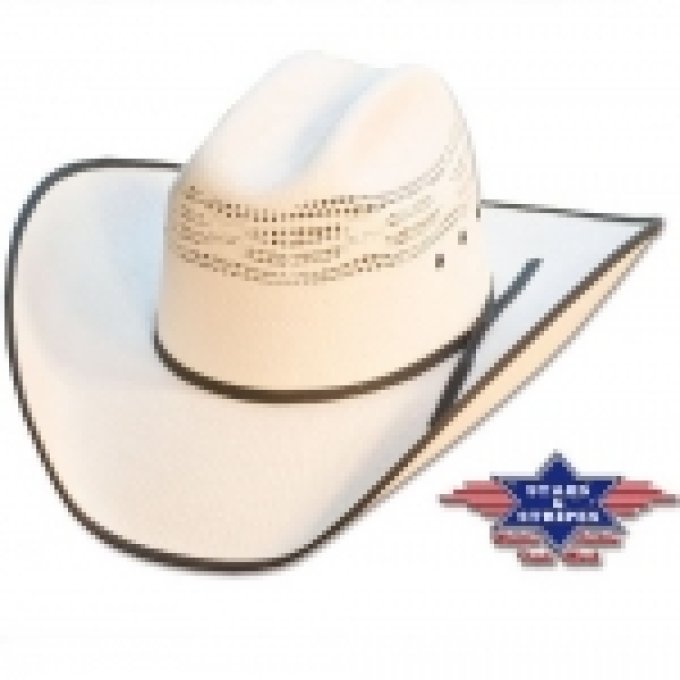 Chapeau Western Ashton - Couleur : Noir - Taille : 58