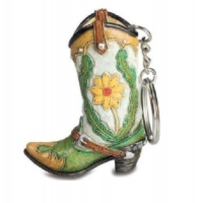 Porte clef botte Cow Boy - western
