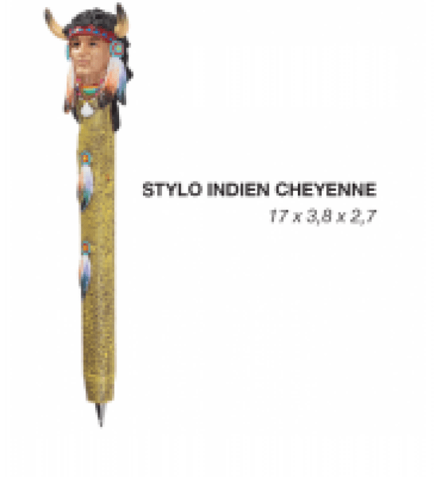 Stylo bille INDIEN CHEYENNE