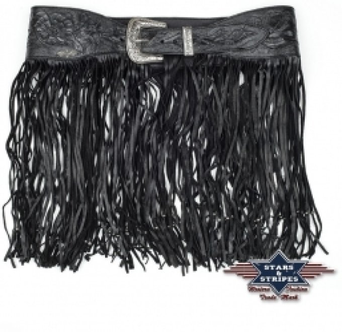 Ceinture à franges Western Bonita - Taille : 36