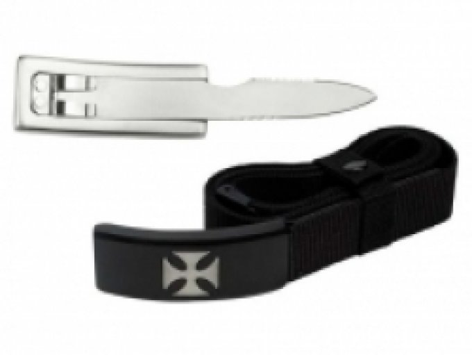 Boucle de Ceinture couteau croix de malt