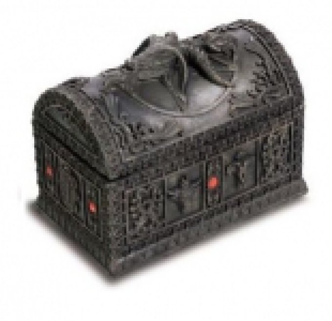 Coffret enluminure lucifer de 16 cm