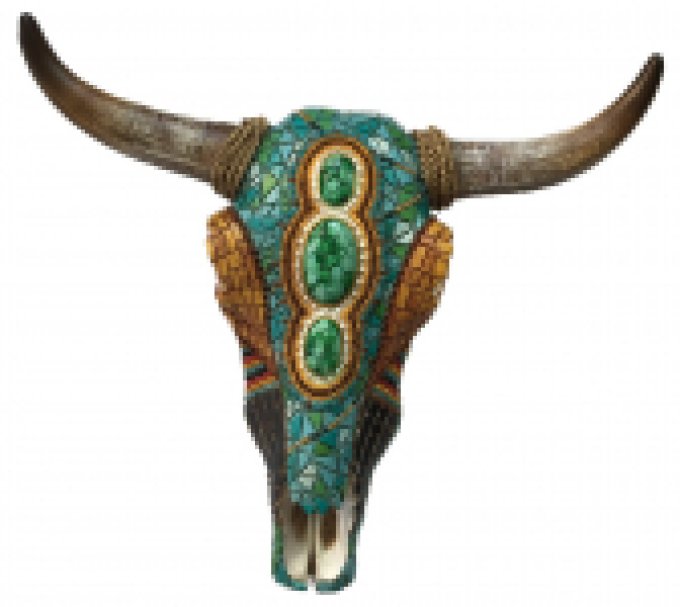 Crane de Vache résine emeuraude